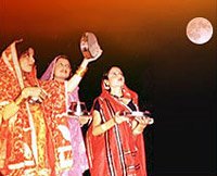 Karwa Chauth festival in Rajasthan