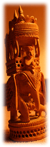 Wooden Carvings - Sandalwood and Inlaid Work from Rajasthan