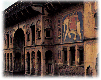 Ornamentation on Houses, Forts and Palaces in Rajasthan
