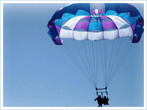 Parasailing in Rajasthan
