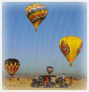 Ballooning in Rajasthan